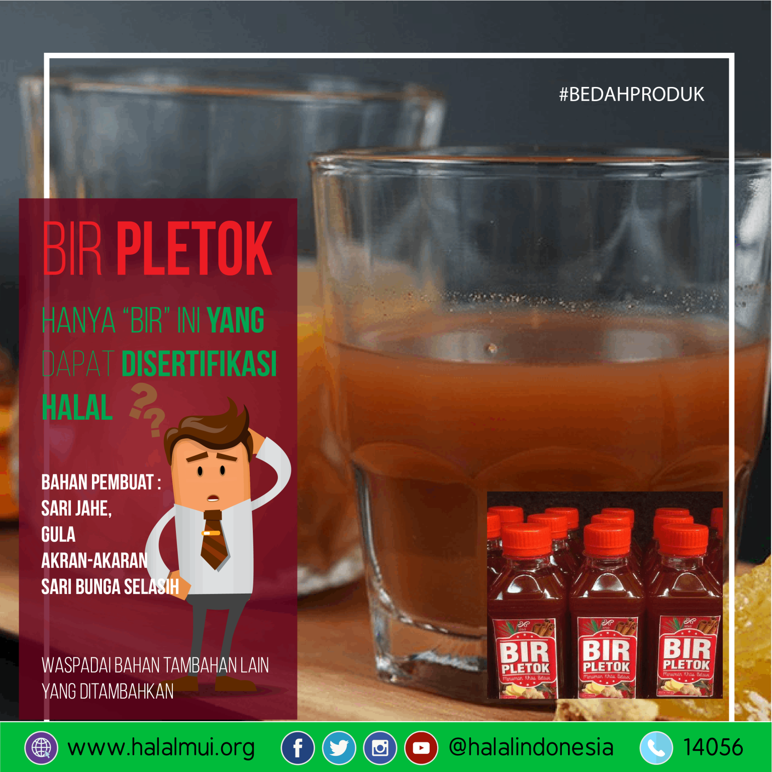 Pletok Beer, Only This 'Beer' Can Be Certified Halal | LPPOM MUI