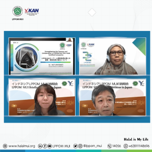 Bahas Konversi 4 Tahun, LPPOM MUI Beri Penjelasan kepada Perusahaan Jepang