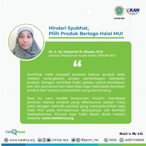 Hindari Syubhat, Pilih Produk Berlogo Halal MUI