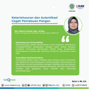 Ketertelusuran dan Autentikasi Cegah Pemalsuan