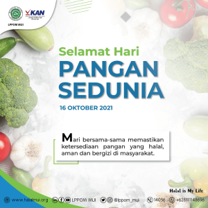Selamat Hari Pangan Sedunia 2021