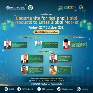 Mari Ikuti Webinar “Peluang Produk Halal Nasional Masuk Pasar Global”!
