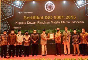 Wujudkan Organisasi Profesional dan Akuntabel, MUI Kembali Raih Sertifikat ISO 9001: 2015