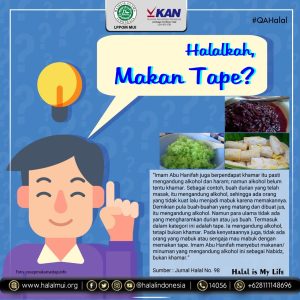 Tapai, Halalkah Dikonsumsi?