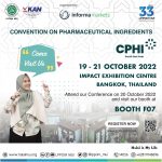 LPPOM MUI attend CPHI (Convention on Pharmaceutical Ingredients) 2022 in Bangkok, Thailand