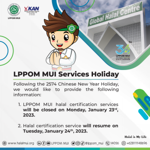 LPPOM MUI Services Holiday