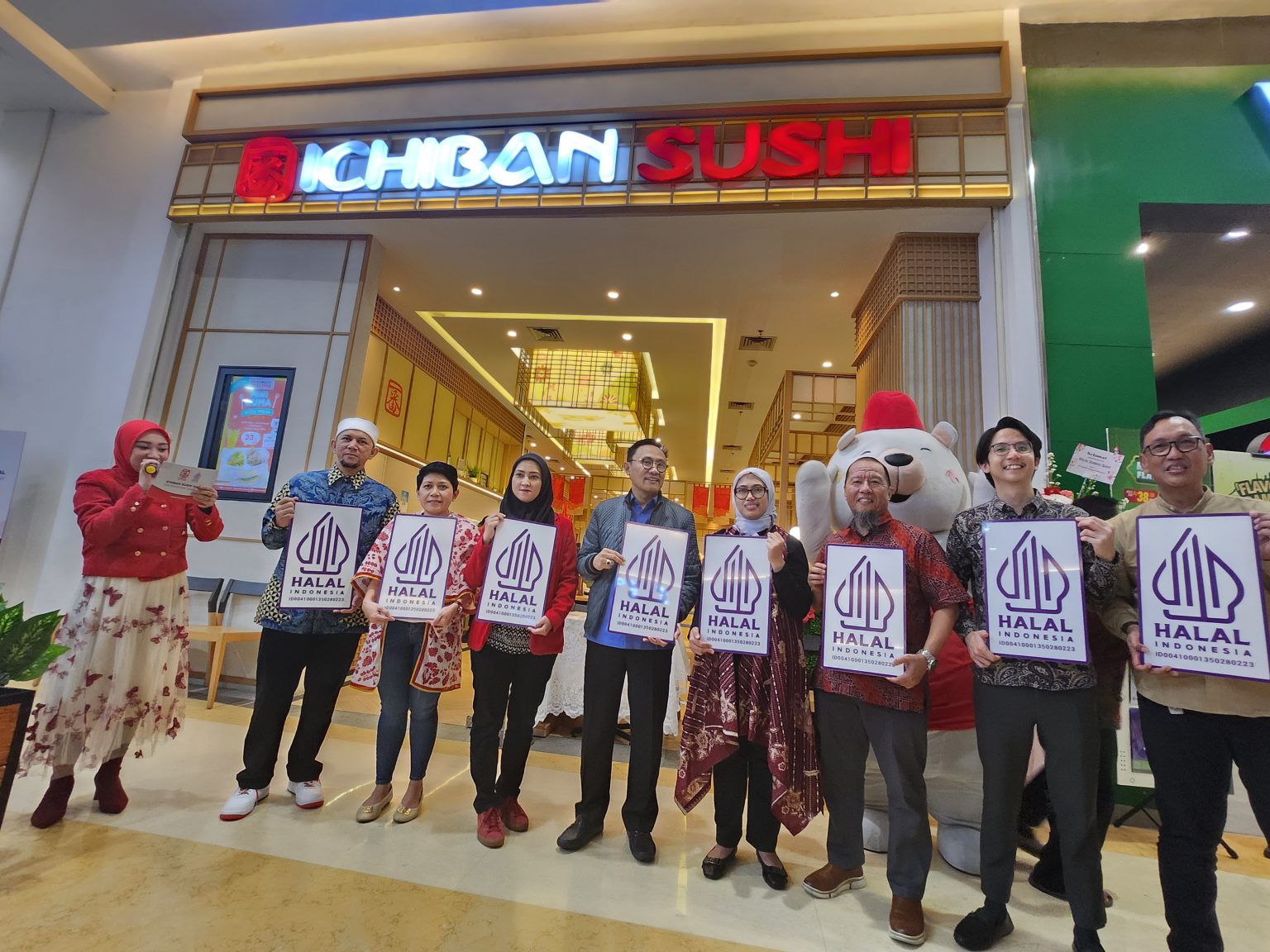 Ichiban Sushi Gets Halal Certificate LPPOM MUI