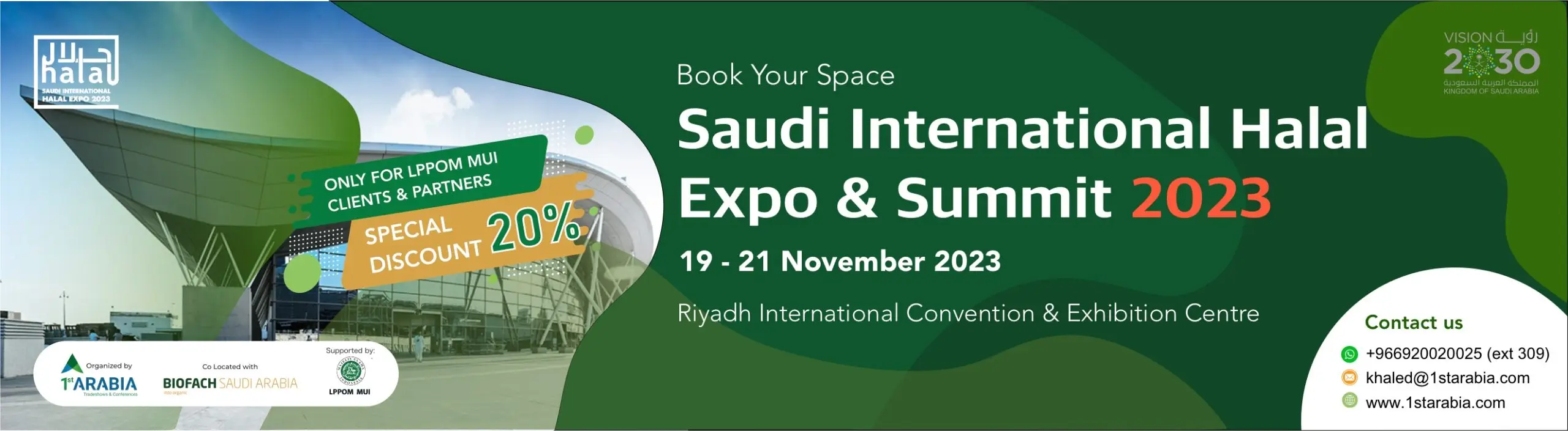 Banner Saudi Halal Expo 2023