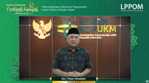 Ministry of Cooperatives and SMEs of The Republic of Indonesia: Indonesia would be great with Halal Certification